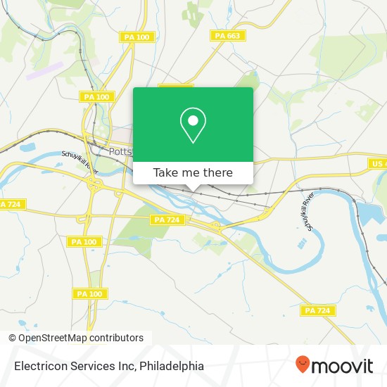 Electricon Services Inc map