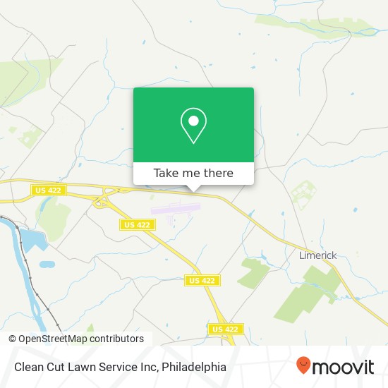 Mapa de Clean Cut Lawn Service Inc