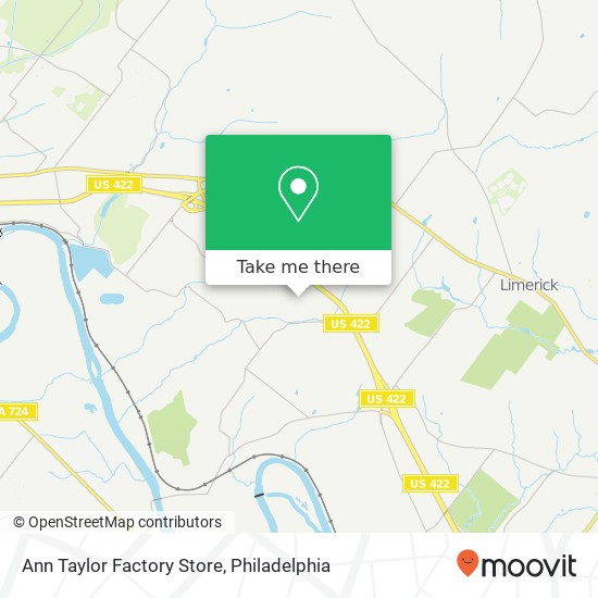 Mapa de Ann Taylor Factory Store
