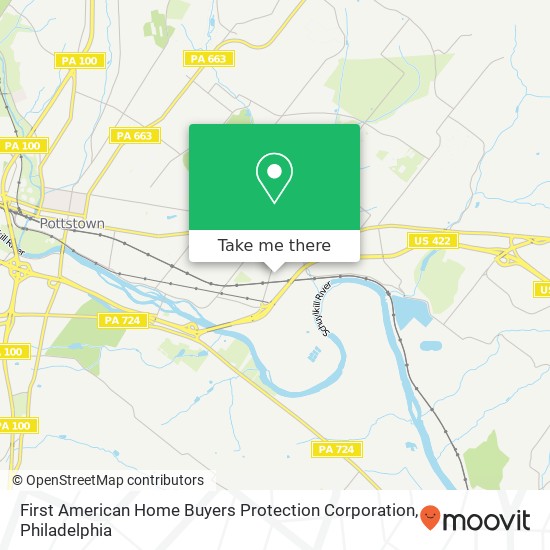Mapa de First American Home Buyers Protection Corporation