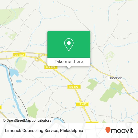 Limerick Counseling Service map