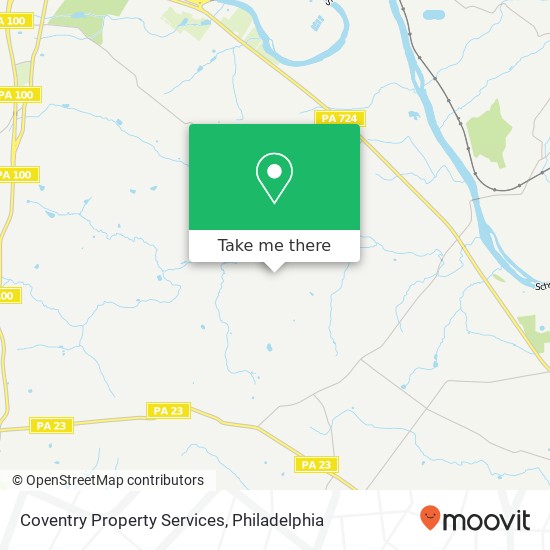 Coventry Property Services map