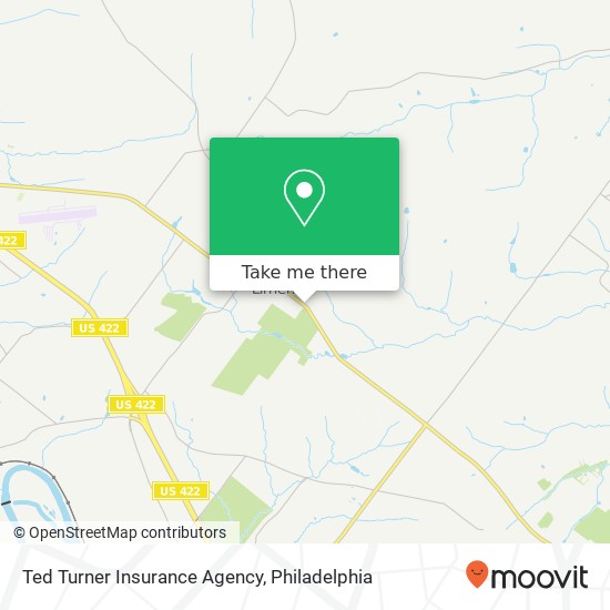 Ted Turner Insurance Agency map