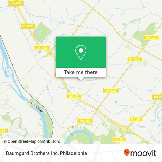 Mapa de Baumgard Brothers Inc