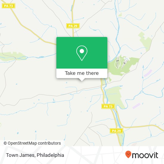 Town James map