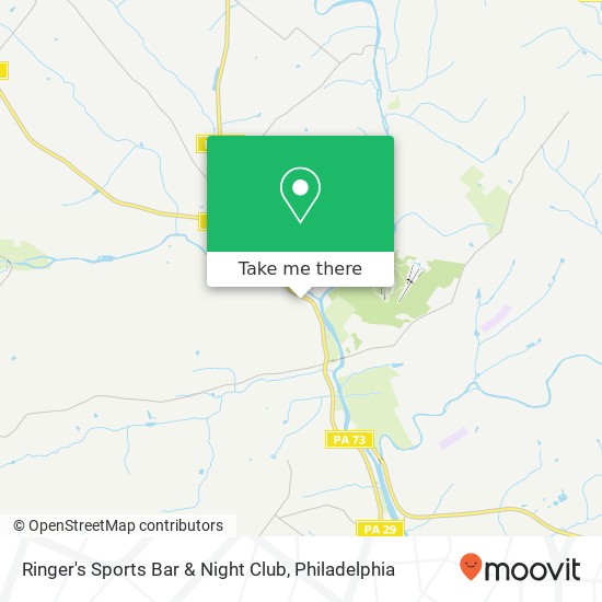 Ringer's Sports Bar & Night Club map