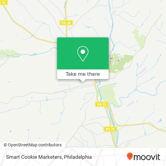 Smart Cookie Marketers map
