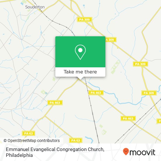 Emmanuel Evangelical Congregation Church map
