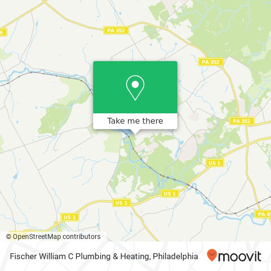 Fischer William C Plumbing & Heating map