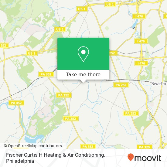 Mapa de Fischer Curtis H Heating & Air Conditioning