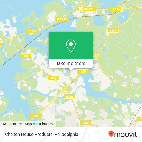 Chelten House Products map