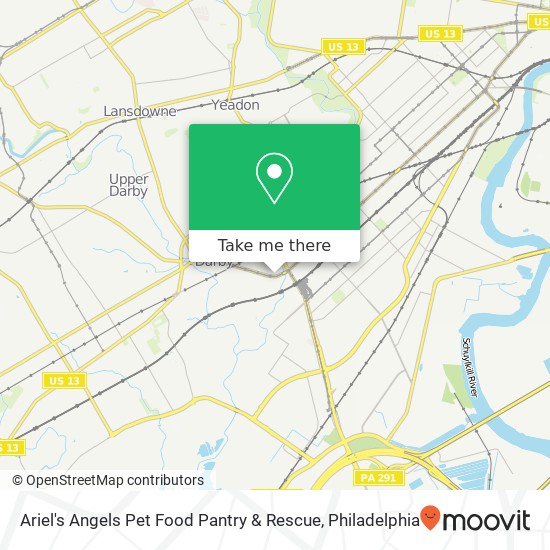 Ariel's Angels Pet Food Pantry & Rescue map