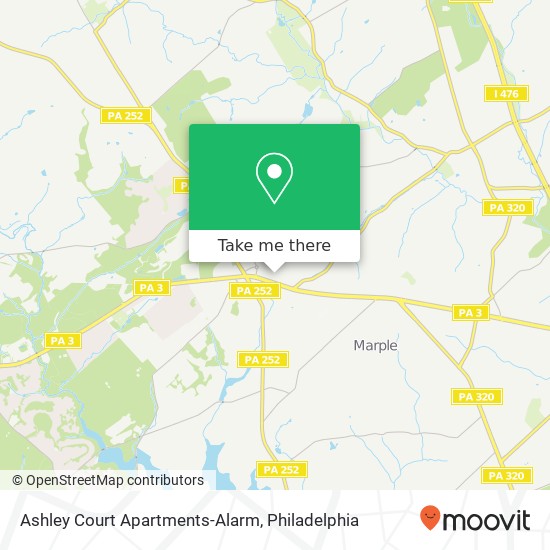 Ashley Court Apartments-Alarm map