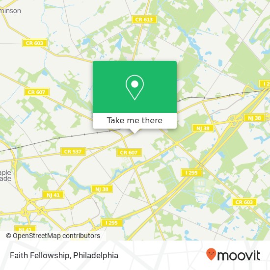 Faith Fellowship map