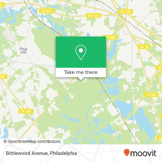 Bittlewood Avenue map
