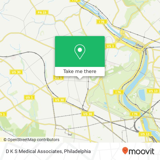 D K S Medical Associates map