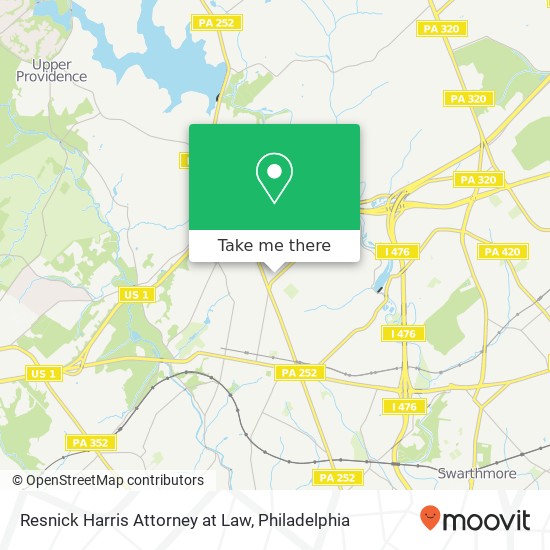 Resnick Harris Attorney at Law map