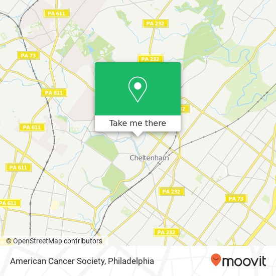 Mapa de American Cancer Society