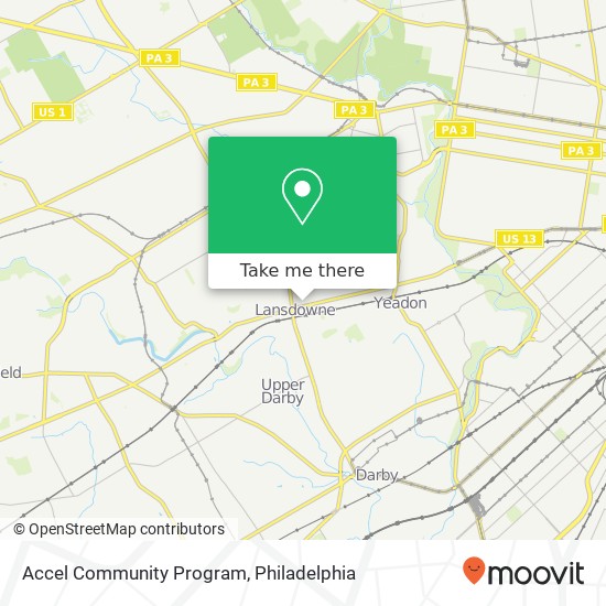 Accel Community Program map