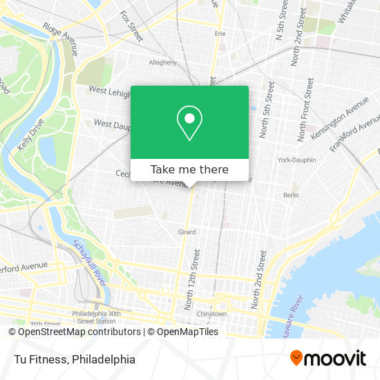 Tu Fitness map