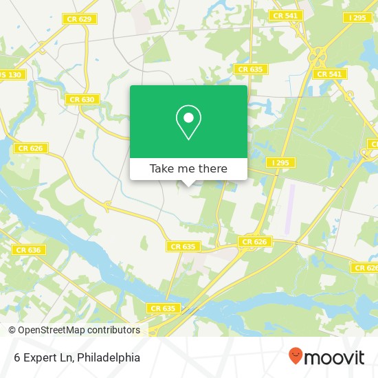 Mapa de 6 Expert Ln