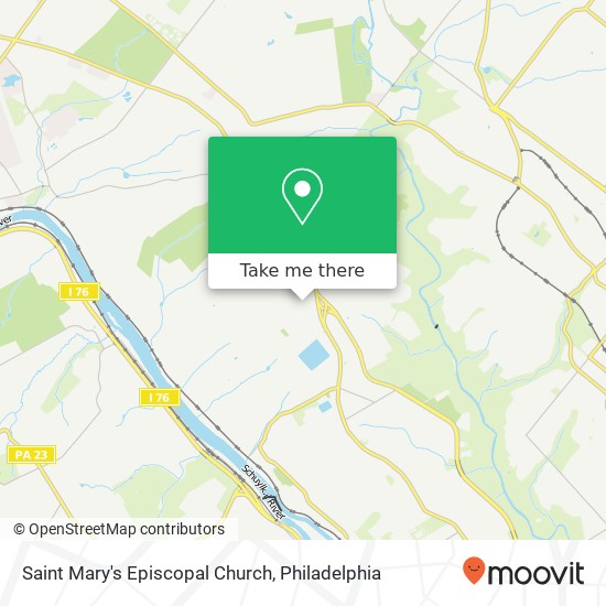 Saint Mary's Episcopal Church map