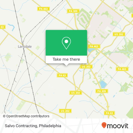 Salvo Contracting map