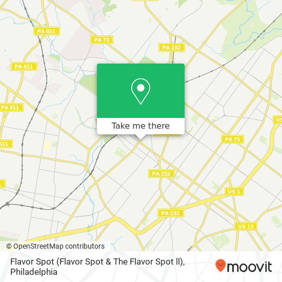 Flavor Spot (Flavor Spot & The Flavor Spot ll) map