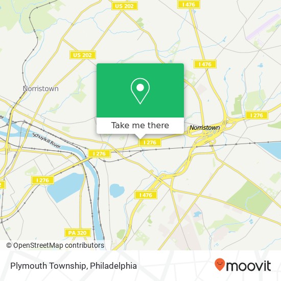 Mapa de Plymouth Township