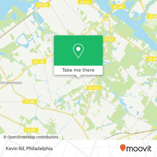 Kevin Rd map