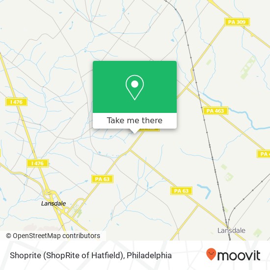 Shoprite (ShopRite of Hatfield) map