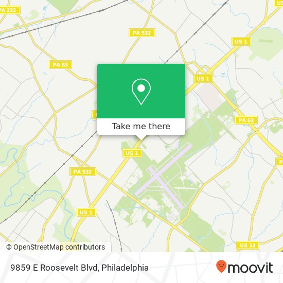 9859 E Roosevelt Blvd map