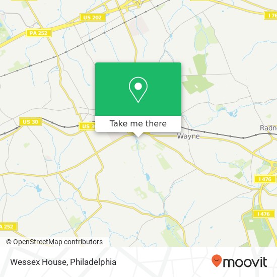 Wessex House map