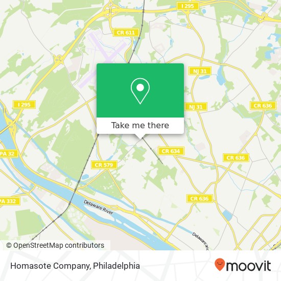 Homasote Company map