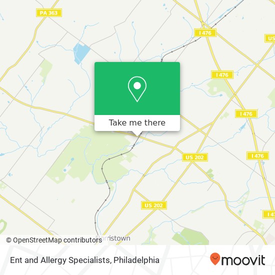 Ent and Allergy Specialists map