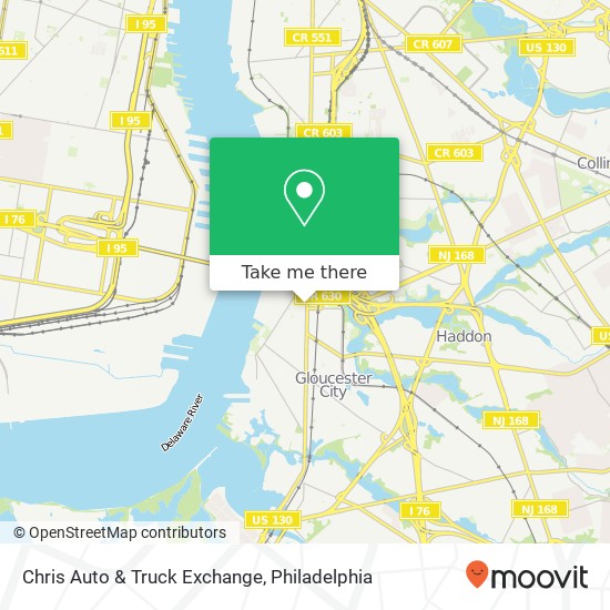 Chris Auto & Truck Exchange map