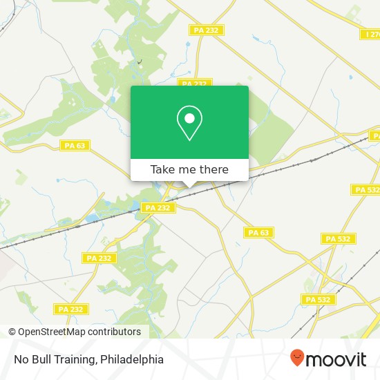 No Bull Training map