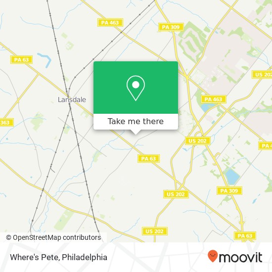 Mapa de Where's Pete