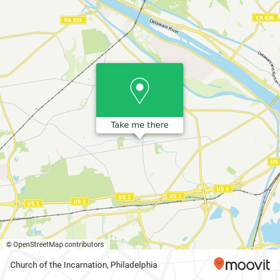 Church of the Incarnation map