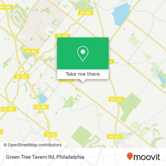 Mapa de Green Tree Tavern Rd