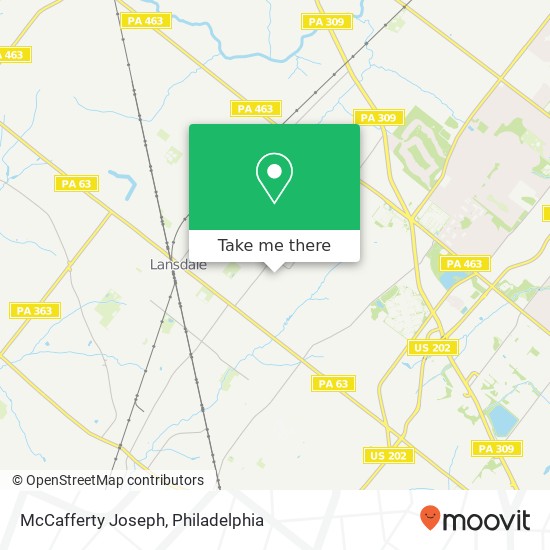 McCafferty Joseph map