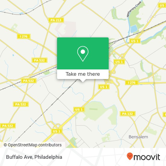 Buffalo Ave map