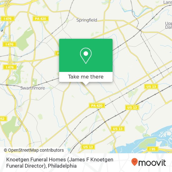 Knoetgen Funeral Homes (James F Knoetgen Funeral Director) map