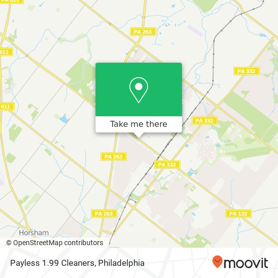 Mapa de Payless 1.99 Cleaners