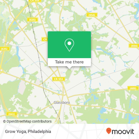 Mapa de Grow Yoga