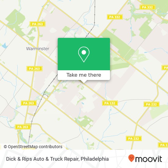 Mapa de Dick & Rips Auto & Truck Repair