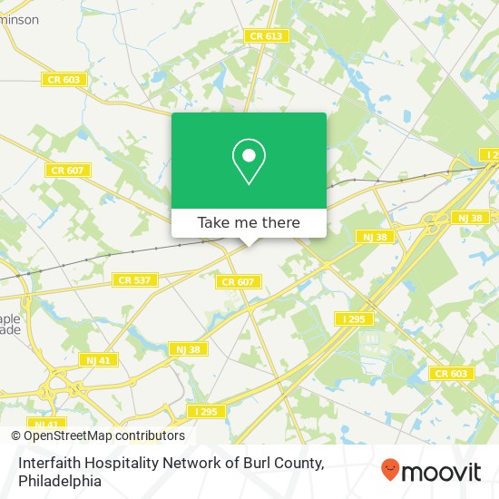 Mapa de Interfaith Hospitality Network of Burl County