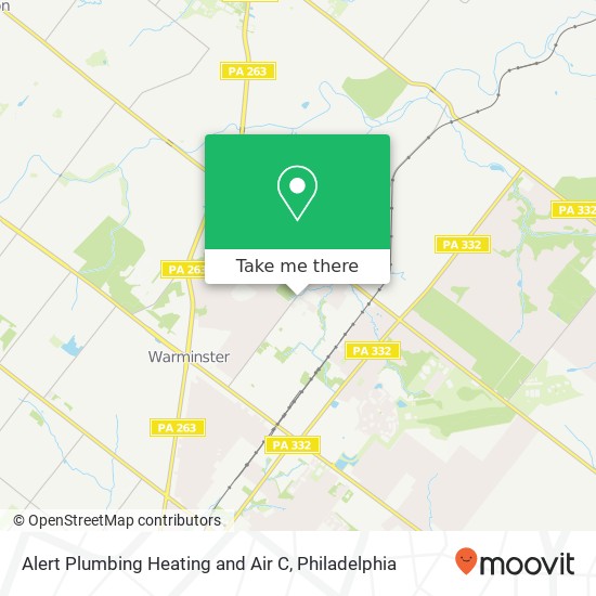 Alert Plumbing Heating and Air C map