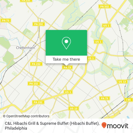 Mapa de C&L Hibachi Grill & Supreme Buffet (Hibachi Buffet)