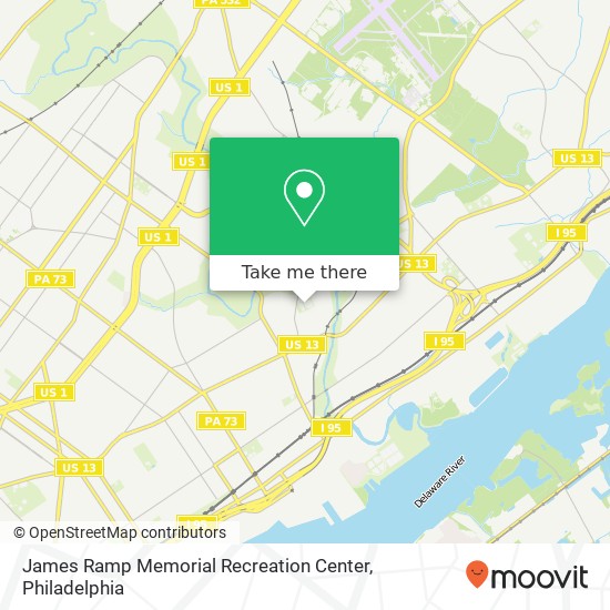 James Ramp Memorial Recreation Center map